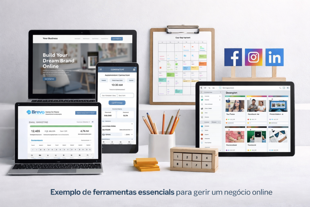 Ferramentas Essenciais para Negócios Online