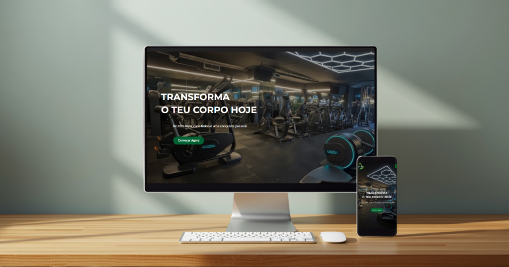 Website Portefólio Elite Gym
